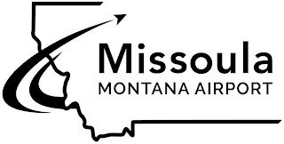 MISSOULA MONTANA AIRPORT logo