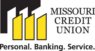 MISSOURI CREDIT UNION PERSONAL. BANKING. SERVICE. logo