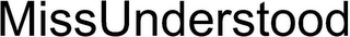 MISSUNDERSTOOD logo