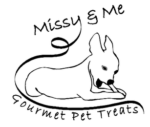 MISSY & ME GOURMET PET TREATS logo