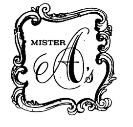 MISTER A'S logo