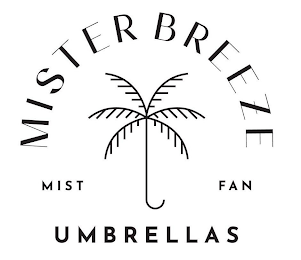 MISTER BREEZE UMBRELLAS MIST FAN logo