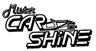 MISTER CAR SHINE logo