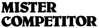 MISTER COMPETITOR logo