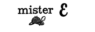 MISTER E logo