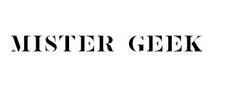 MISTER GEEK logo