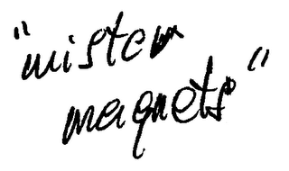 "MISTER MAGNETS" logo