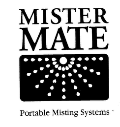 MISTER MATE PORTABLE MISTING SYSTEMS logo
