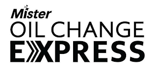 MISTER OIL CHANGE EXPRESS logo