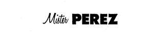 MISTER PEREZ logo
