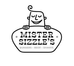MISTER SIZZLE'S BURGERS BEER SHAKES logo