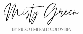 MISTY GREEN BY MUZO EMERALD COLOMBIA logo