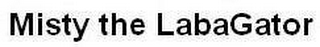 MISTY THE LABAGATOR logo