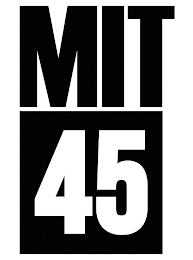 MIT 45 logo