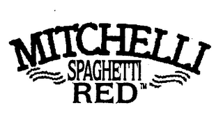 MITCHELLI SPAGHETTI RED logo