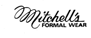 MITCHELL'S FORMAL WEAR logo