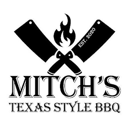 MITCH'S TEXAS STYLE BBQ EST. 2020 logo