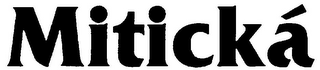 MITICKÁ logo