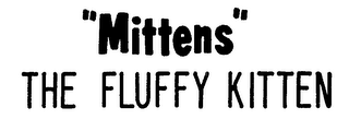 "MITTENS" THE FLUFFY KITTEN logo