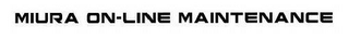 MIURA ON-LINE MAINTENANCE logo