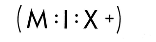 (M:I:X+) logo