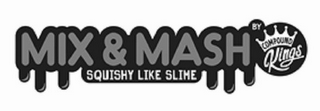 MIX & MASH SQUISHY LIKE SLIME BY COMPOUND KINGS logo