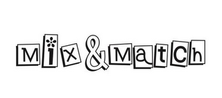 MIX & MATCH logo