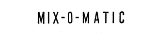 MIX-O-MATIC logo