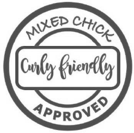 MIXED CHICK CURLY FRIENDLY APPROVED logo