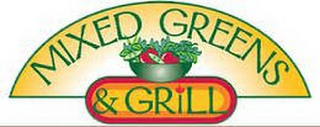 MIXED GREENS & GRILL logo