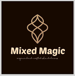 MIXED MAGIC ORGANIC, HAND CRAFTED, SKIN DELICIOUS logo