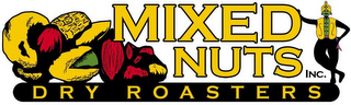 MIXED NUTS INC. DRY ROASTERS logo