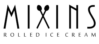 MIXINS ROLLED ICE CREAM logo