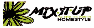 MIXITUP PUTTING THE FUN IN HOMESTYLE logo