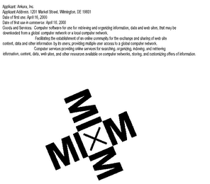 MIXM logo