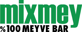 MIXMEY %100 MEYVE BAR logo