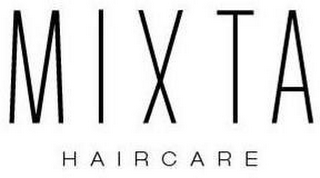 MIXTA HAIRCARE logo
