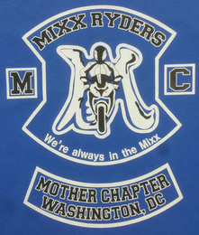 MIXX RYDERS MC WE'RE ALWAYS IN THE MIXX logo