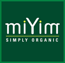 MIYIM SIMPLY ORGANIC logo