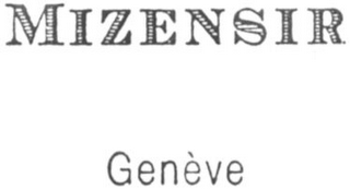 MIZENSIR GENÈVE logo