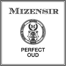 MIZENSIR M PERFECT OUD CREATEUR DE PARFUM MANUFACTURA GENEVE logo