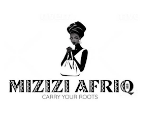 MIZIZI AFRIQ CARRY YOUR ROOTS logo
