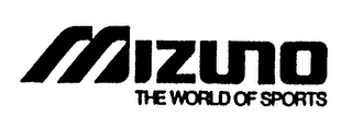 MIZUNO THE WORLD OF SPORTS logo