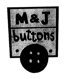 M&J BUTTONS logo