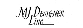MJ DESIGNER LINE logo