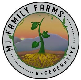 MJ FAMILY FARMS REGENERATIVE logo