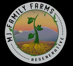 MJ FAMILY FARMS REGENERATIVE logo