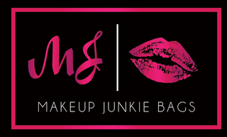MJ MAKEUP JUNKIE BAGS logo