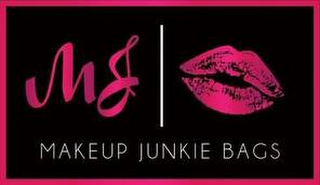 MJ MAKEUP JUNKIE BAGS logo