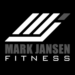 MJ MARK JANSEN FITNESS logo